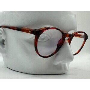 NEW Vintage Oversize Eyeglasses | Non Rx | Preppy Round Style Clear AR Lens 80's